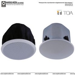 TOA F 1522 SC - 4'' 18W 100V Full-Range Asma Tavan Hoparlörü
