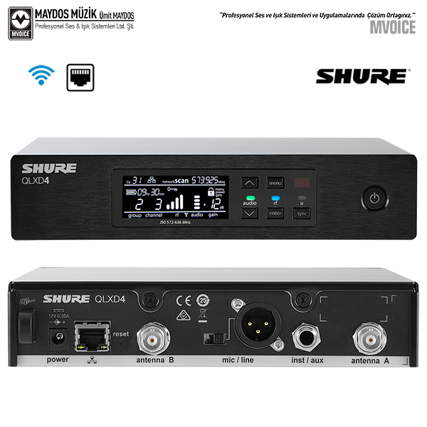 23154710-shure-qlxd14e-85-kablosuz-yaka-mikrofon-sistemi