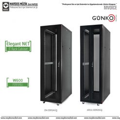 Günko ELGN 26U 6080 BL 111 - 19'' Elegant NET Serisi Portatif Rack Kabin