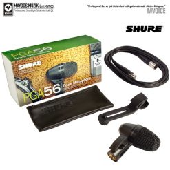 Shure PGA56 XLR - Dinamik Kardioid  Enstruman (Snare/Tom) Mikrofonu