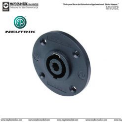 Neutrik NL4MPR - 4 Pin Şase Tip Erkek Spekon Konnektör