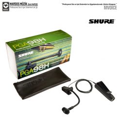 Shure PGA98H XLR - Kardioid Kondenser Enstruman Mikrofonu