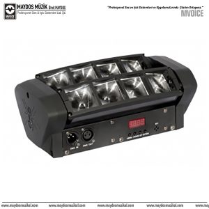 Eclips Mini Electra - 8 x 3W Sese Duyarlı Robot Işık