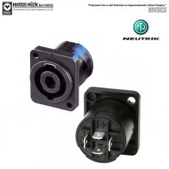 Neutrik NL4MP - 4 Pin Şase Tip Dişi Spekon Konnektör