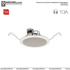 TOA PC 658 R - 16cm 6W 100V Fullrange Asma Tavan Hoparlörü