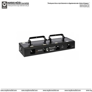 Eclips Quattro - 660mW 4 Renk 4 Gözlü DMX Lazer