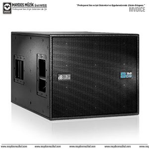 dB Technologies DVA S09DP Active Subwoofer 15" 1000 Watt RMS