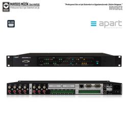 Apart Audio AUDIOCONTROL 12.8 - 12 Giriş + 8 Çıkış DSP'li Matrix Mixer
