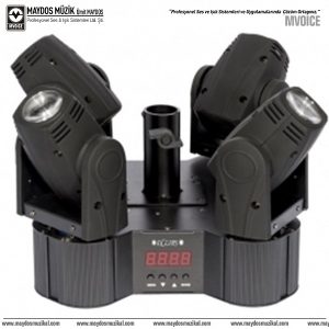 Eclips Quattro Beam RGBW - Beyaz Led 4 x 10W Efekt Işık