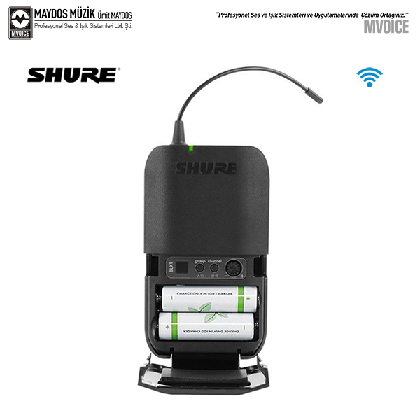 Shure BLX14RE - Kablosuz Rack Tipi Enstruman Sistemi - Görsel 4