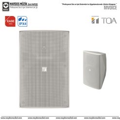 TOA F 2000 WTWP - 60W 100V 2 Yollu Bass-Reflex Tip Kabin Hoparlör