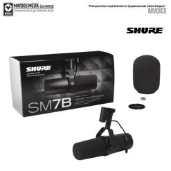 Shure SM7B - Dinamik Kardioid Stüdyo/Vokal Mikrofonu