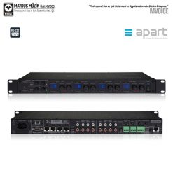 Apart Audio ZONE 4 - 4 Bölgeli Stereo Pre-Amfi