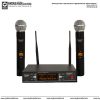 Doppler DM-252H UHF Band Çift El Telsiz Mikrofon