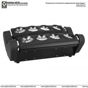 Eclips Electra RGBW - 4 in 1 Cree Ledli 8 x 12W Efekt Işık