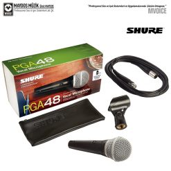 Shure PGA48 XLR - Dinamik Kardioid Vokal Mikrofonu
