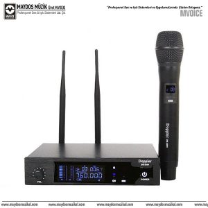 Doppler DM-350H UHF Band Telsiz Mikrofon
