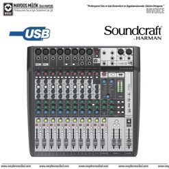 Soundcraft Signature 12 MTK - 12 Kanal Efektli Multi-Track Mixer