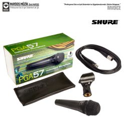Shure PGA57 XLR - Dinamik Kardioid  Enstruman Mikrofonu