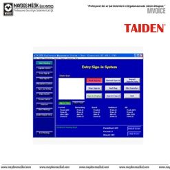 Taiden HCS 4217/50S - Konferans Kayıt Yönetimi Yazılım Modülü