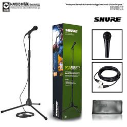 Shure PGA58 BTS - Dinamik Kardioid Vokal Mikrofonu