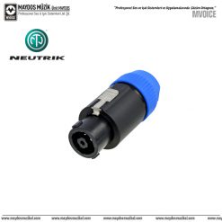 Neutrik NL8FC - 8 Pin Dişi Spekon Konnektör