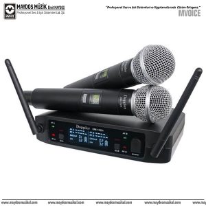 Doppler DM-132H 2'li Kablosuz El Mikrofonu