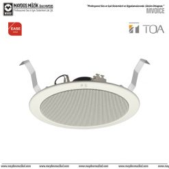 TOA PC 2369 - 16cm 6W 100V Fullrange Asma Tavan Hoparlörü
