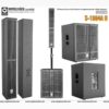 MVOICE S-1564A II - 1×15”- 6X4” 1480 WattActive Two-Way Column Array System